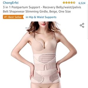 Post partum support sliming girdle